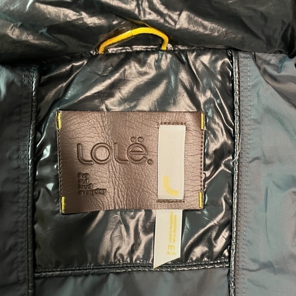 Lole Katie L Edition Long Coat Real Fur Parka - Picture 4 of 16